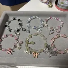 選べるハンドメイドキラキラブレスレット