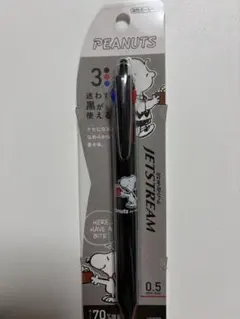 PEANUTS JETSTREAM 3色ボールペン 0.5mm
