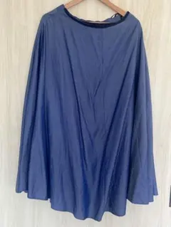 ロングスカート　フレアスカート　フリーサイズ　パポック