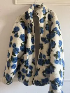 フリース 花柄