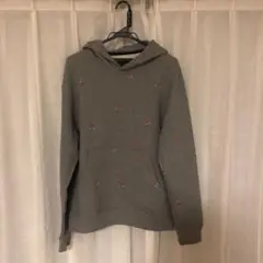 Jordan 刺繍パーカー グレー