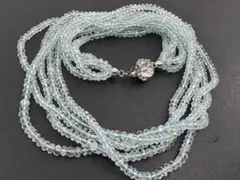 M7975 天然石　ネックレス　ヴィンテージ アクセサリー