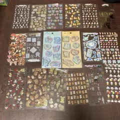 ウォーターシール& シールまとめ売り(各一部使用済)【040402】