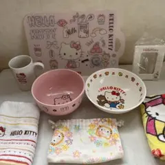 ハローキティ　詰め合わせ　８点 どんぶり　マグカップ　フォトフレーム等