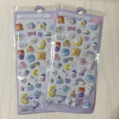 シール 動物 ぷくぷく