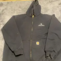 Carhartt カーハート 企業刺繍ロゴ ジップアップパーカー