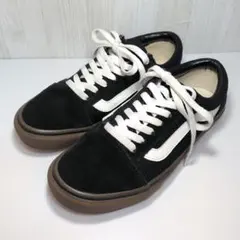 VANS　バンズ　オールドスクール　ガムソール　23cm　ブラック