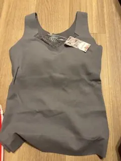 キャミソール　グレー　XL