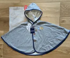 ミキハウス　mikihouse　ポンチョ　70cm-90cm