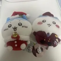 阪急電車ハチワレぬいぐるみs クリスマス サンタさんだ!ぬいぐるみハチワレ