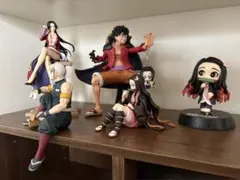 【まとめ売り】ワンピース・鬼滅の刃 フィギュアセット