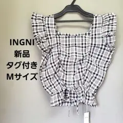 INGNI 新品 タグ付き Mサイズ ノースリーブ ブラウス