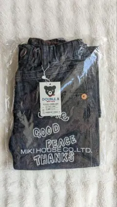 DOUBLE.B デニム長ズボン 120