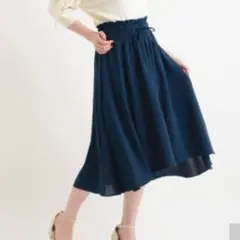 MAJESTIC LEGON♡ウエストシャーリングヘムスカートのサムネイル