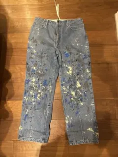 e.sen ペイントデザイン デニムパンツのサムネイル