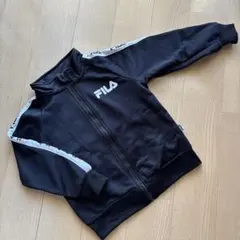 FILA ブラック ジャケット 130 キッズ