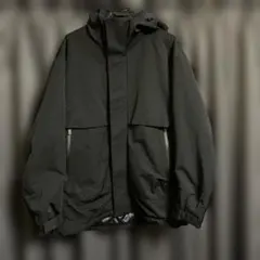 ユニクロ+j ブラックハイブリッドダウンパーカー