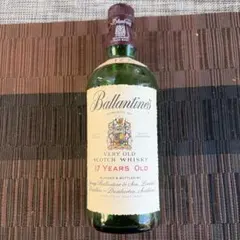 古酒　バランタイン　12年　ウイスキー　特級　赤青旗紋章　明治屋　未開封 古酒 バランタイン 12年 ウイスキー 特級 赤青旗紋章 明治屋 未開封