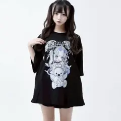 TRAVAS TOKYO てぃらコラボイラストプリントTシャツ 天使Ver.のサムネイル