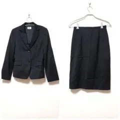 Aylesbury　スカートスーツ　ダークグレー　9号