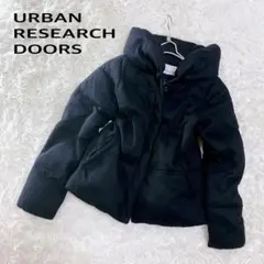 URBAN RESEARCH DOORS ダウンジャケット ブラック 黒