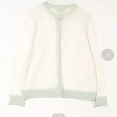 アクリル 長袖カーディガン FREEサイズのサムネイル