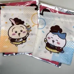 COCO'S × ちいかわ 第1弾 巾着 うさぎ ハチワレ