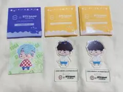 スシロー　BTS コラボ インザソム SUGA ステッカー　アクリルスタンド
