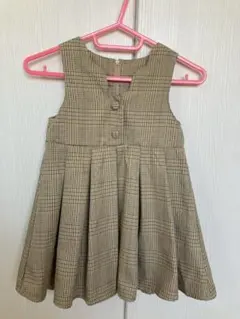 BREEZE チェック柄ワンピース　100cm　入園式