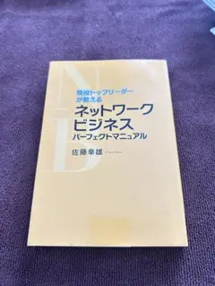 【美品】現役トップリーダーが教える ネットワークビジネス パーフェクトマニュアル