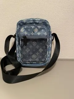 Daily russet デイリーラシット ナイロン ショルダーバッグ 総柄 軽