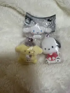 サンリオキャラクターズ ふわわフロッキーマスコット　3点セット