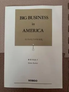 BIG BUSINESS in AMERICA ビジネスとアメリカ文化