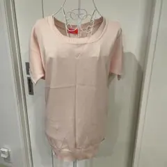 Rady 淡いピンク 半袖ニット