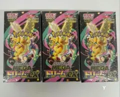 ポケモンカードゲーム MEGA ドリームEX 3BOX シュリンク付き