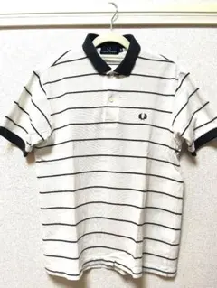 フレッドペリー ストライプ ポロシャツ S