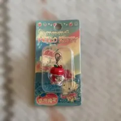 ハローキティ ファスナーマスコット　信州限定　りんご　傘　アンブレラ