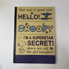 スヌーピー 横罫ノート