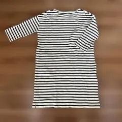 1度着用　美品　無印良品　ボーダーワンピース　チュニック