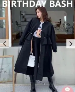 バースデーバッシュ　フリルジャンパー　コート　ブルゾンのサムネイル