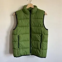 GAP ギャップ　ダウンベスト　グリーン　緑　XLサイズ　Y2K