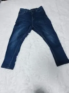 Johnbull サルエル デニム パンツ ストレッチ サイズS