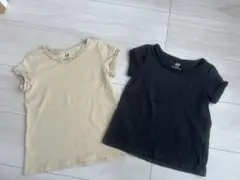 H&M フリル付きTシャツ 2枚セットのサムネイル