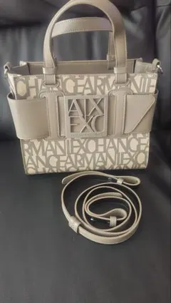 ラスト出品☆破格早い者勝ち☆Armani Exchange ロゴショルダーバッグのサムネイル