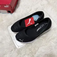 PUMA ベラ バレエ スウェード 22.5cm ブラックのサムネイル