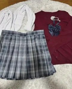 コスプレ 制服セット スクールカーディガン スカート 新学期
