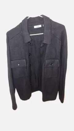 UNIQLO U ラムニットジャケット L ブラック
