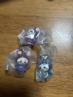 ちいかわ めじるしアクセサリー3 モモンガ　古本屋 ハチワレ セット