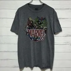 チ*サ様 MARVEL マーベル Tシャツ L グレー アメコミ キャラクター