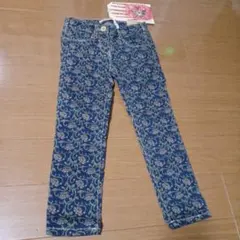 花柄スリムフィットデニム SCOTCH R'BELLE キッズ 104cm 新品